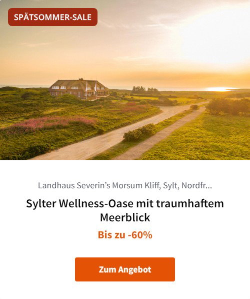 Sylter Wellness-Oase mit traumhaftem Meerblick