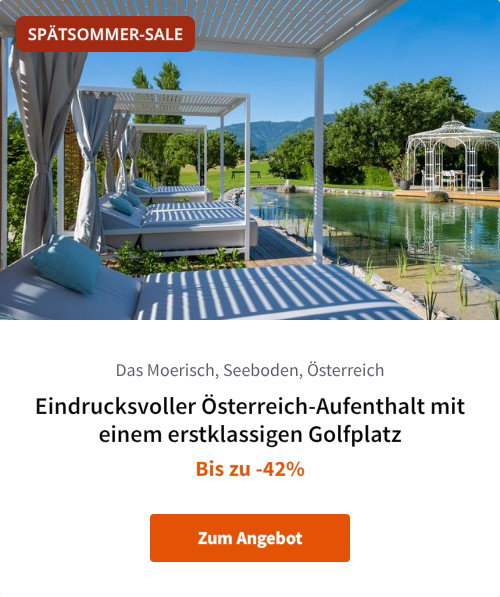 Eindrucksvoller Österreich-Aufenthalt mit einem erstklassigen Golfplatz