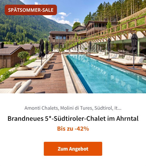 Brandneues 5*-Südtiroler-Chalet im Ahrntal