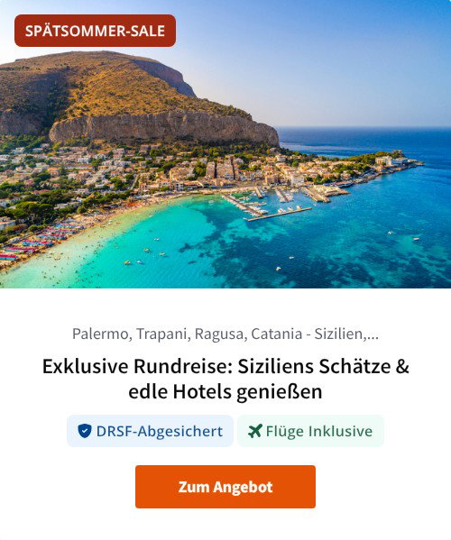 Exklusive Rundreise: Siziliens Schätze &amp; edle Hotels genießen