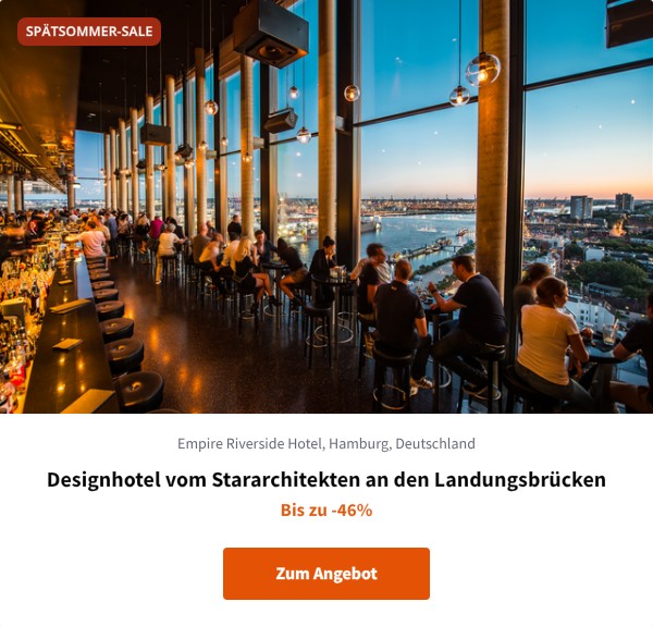 Designhotel vom Stararchitekten an den Landungsbrücken