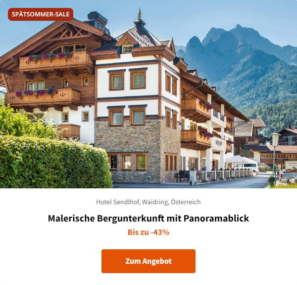 Malerische Bergunterkunft mit Panoramablick