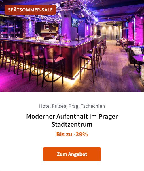 Moderner Aufenthalt im Prager Stadtzentrum