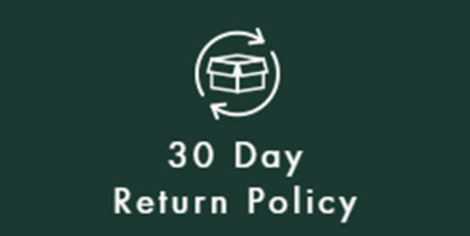 30 Day Return Policy