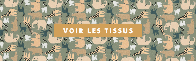 Tous les tissus Safari Kaki PPMC