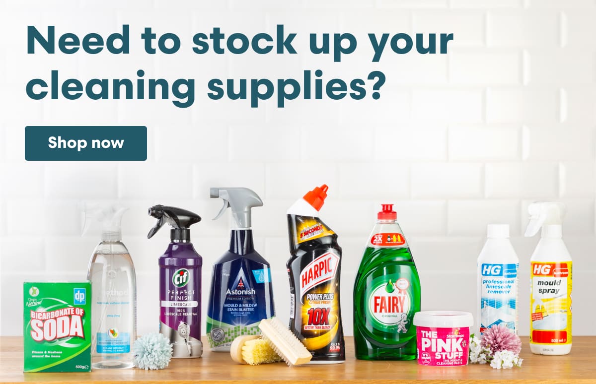 Need to stock up on you cleaning supplies?