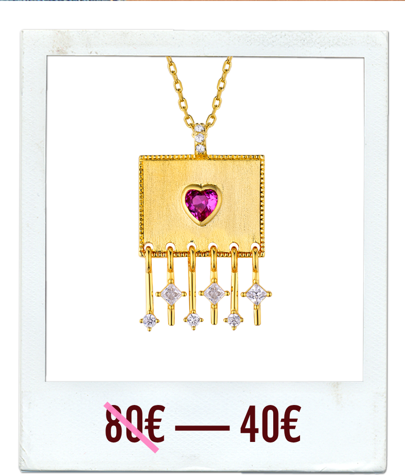 NECKLACE - HEART-I LOVE YOU