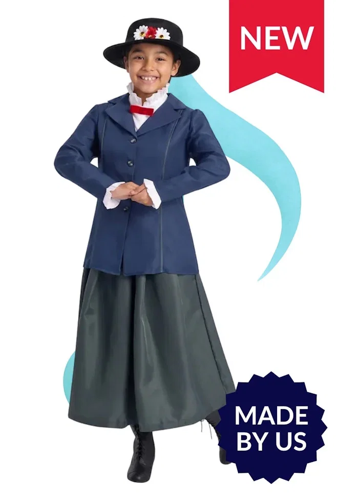 NEW CostumeBox Exclusive Musical Nanny Kids