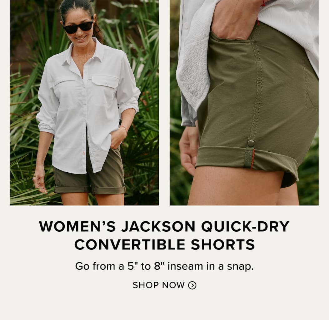 Women's Shorts - Convertible 8" Shorts