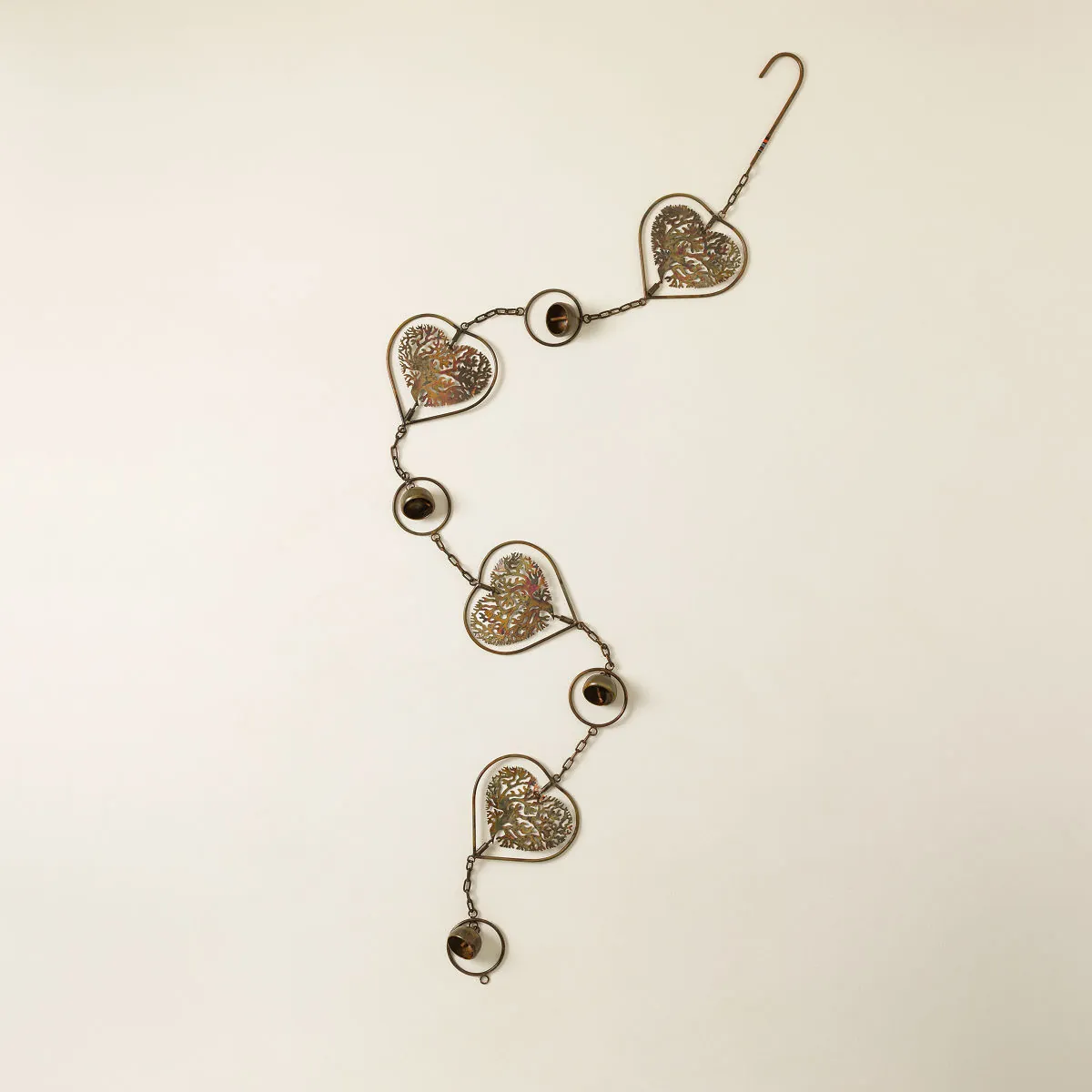 Tree of Life Heart Rain Chain