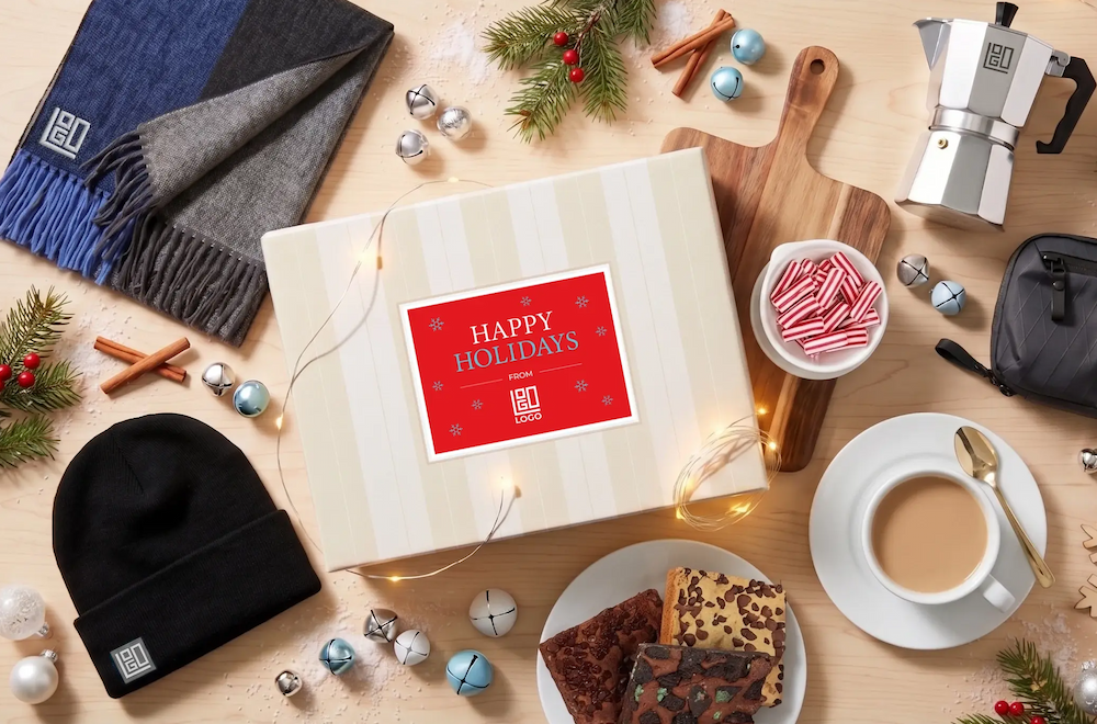 Holiday Reserve Gift Box with Branded Items