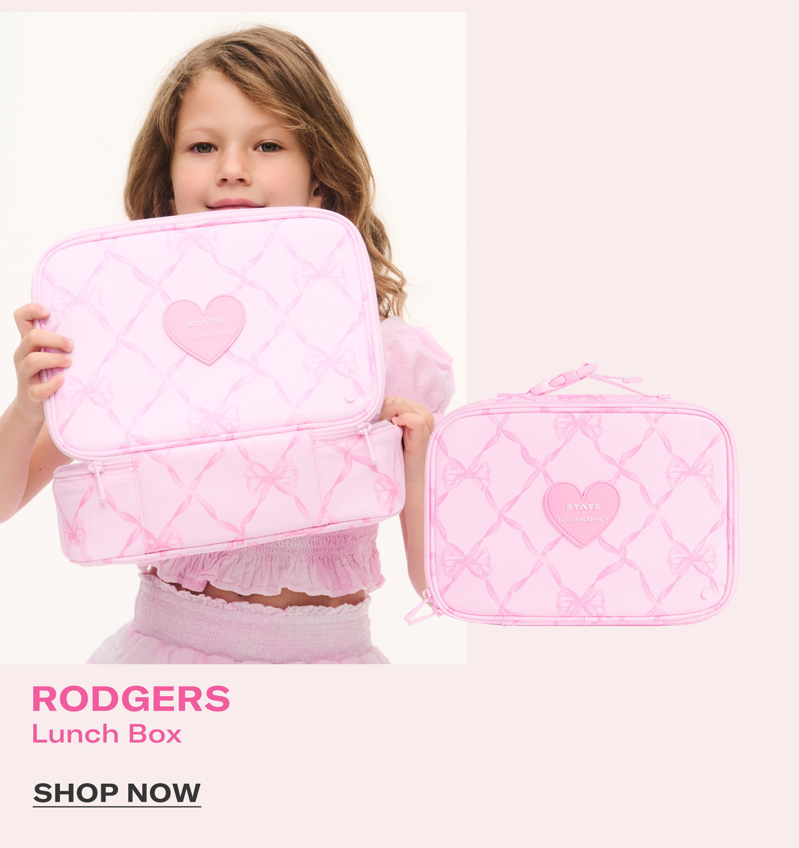 Shop Rodgers Lunch Box Pink Peppermint