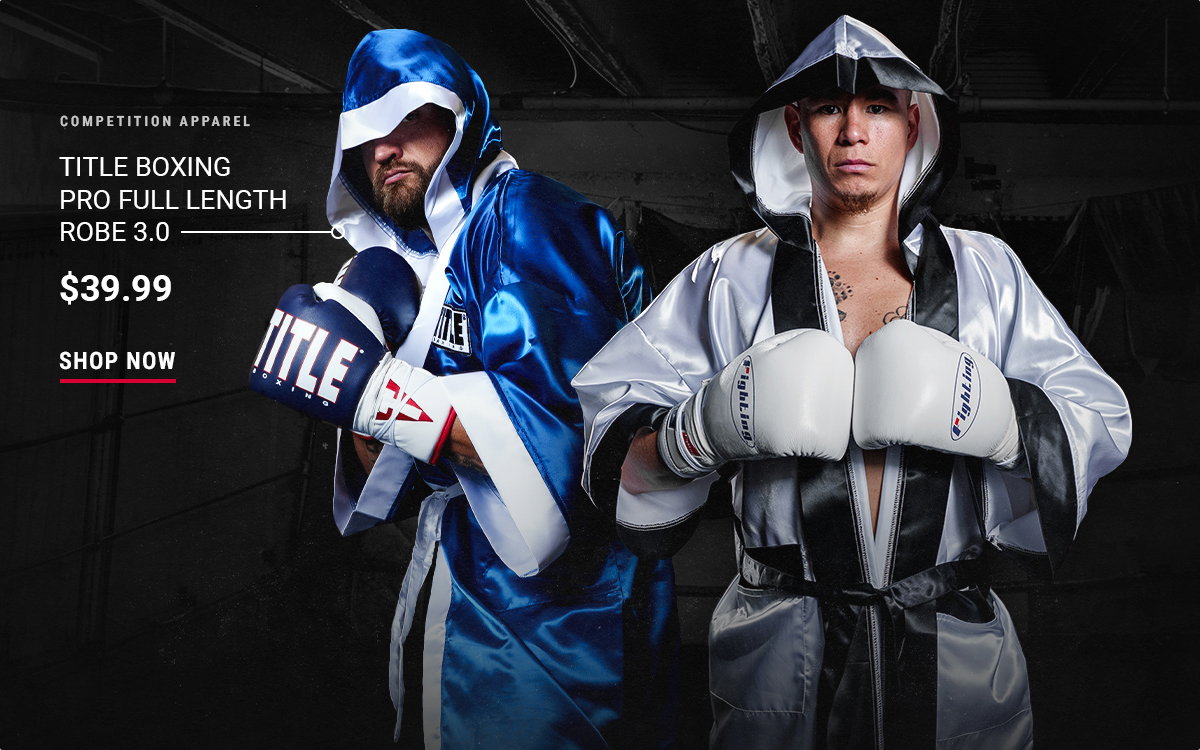 SHOP TITLE BOXING PRO FULL LENGTH ROBE 3.0