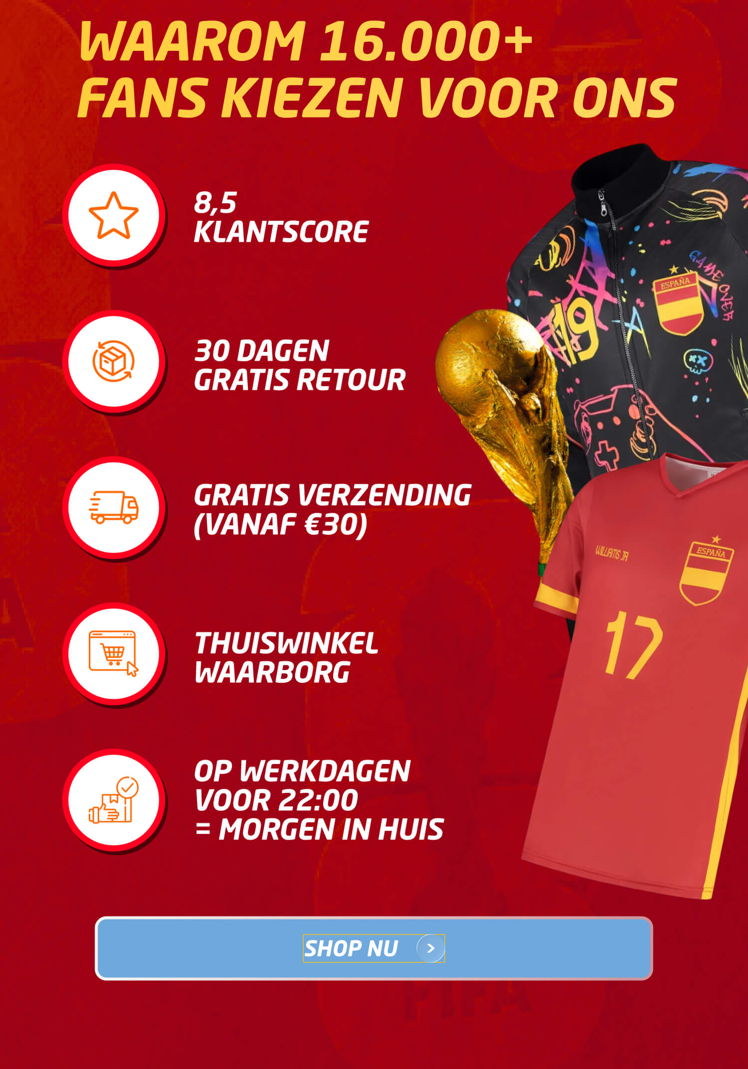 Waarom 16.000+ fans kiezen voor ons