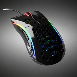 Glorious Model D- Gaming-Maus - schwarz, glossy