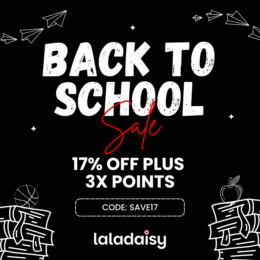 🍎 Back to school Sale! 17% OFF site-wide + 3X Points 