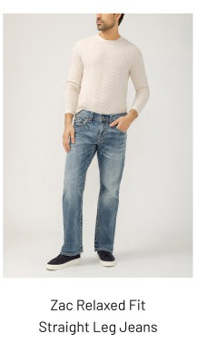 Zac Relaxed Fit Straight Leg Jeans