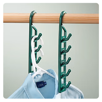 304649 Space Saving Hanger Holders Set of 4