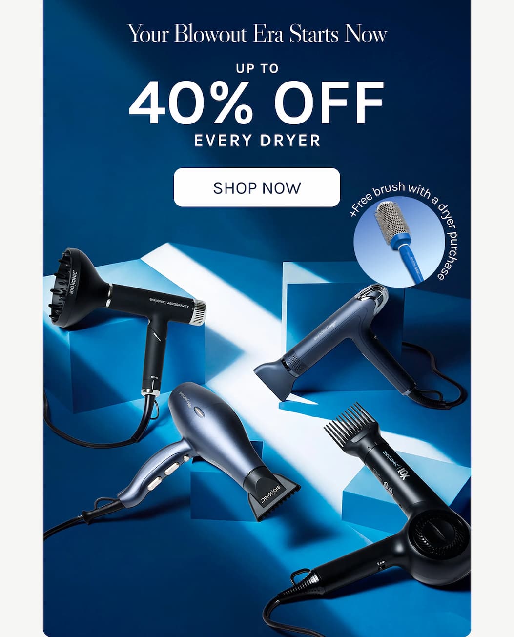 Your Blowout Era Starts Now- Up To 40% Off Every Dryer - Shop Now