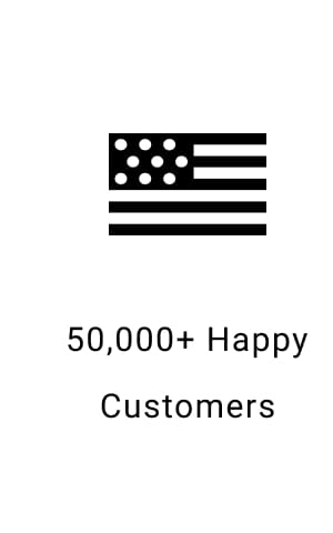 50,000+ Happy Customers