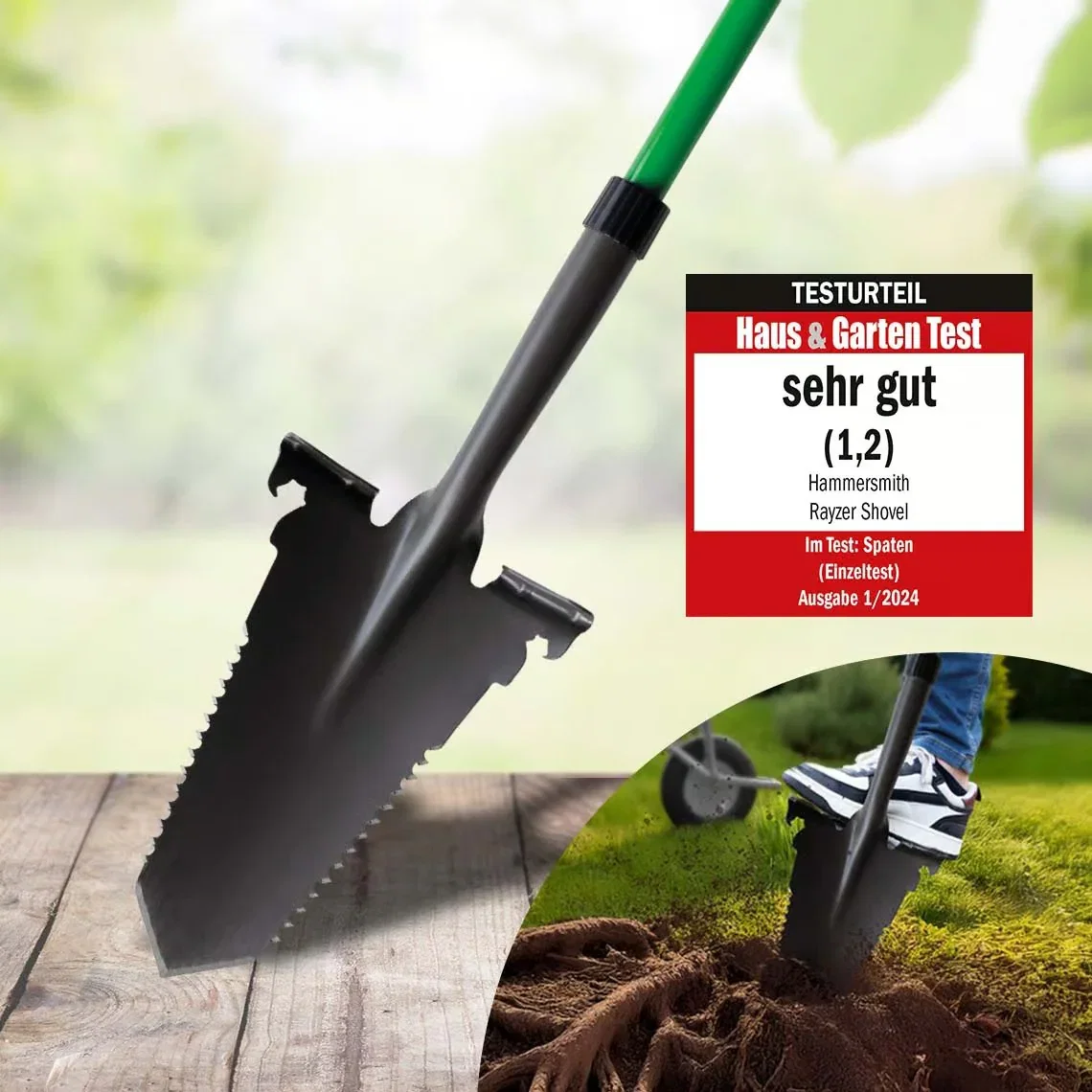 Image of Hammersmith RayzerShovel All-in-One Spade