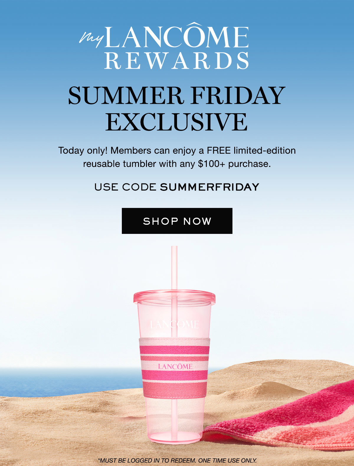 Free Gift With $100