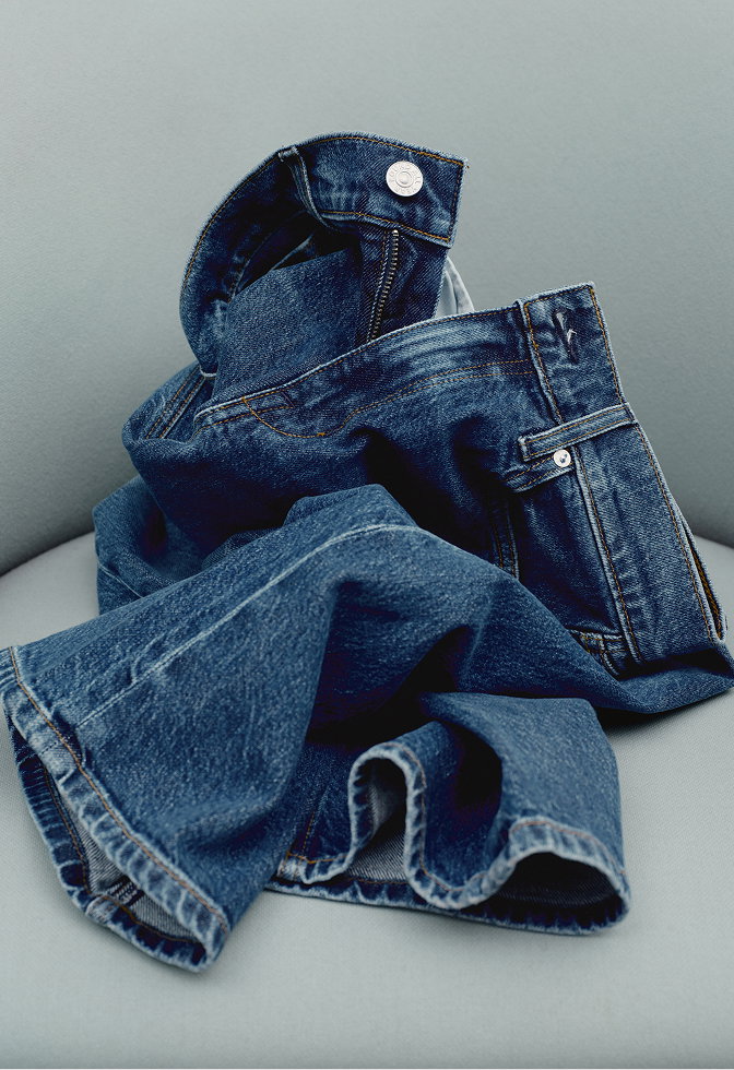Denim made in Los Angeles.