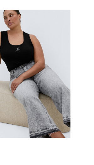Shop the Harley Fit Wide Leg Crop Jean