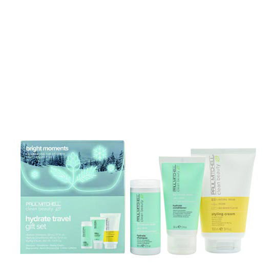 Image of Paul Mitchell Clean Beauty Hydrate Travel Gift Set