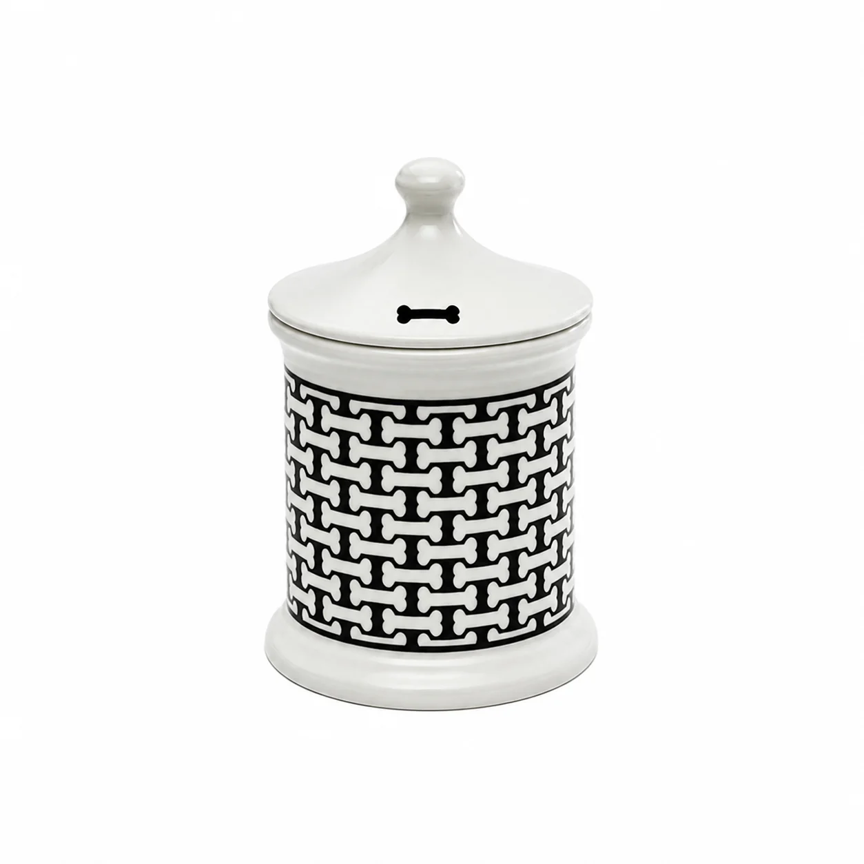 Image of Bone Trellis Small Dog Treat Jar