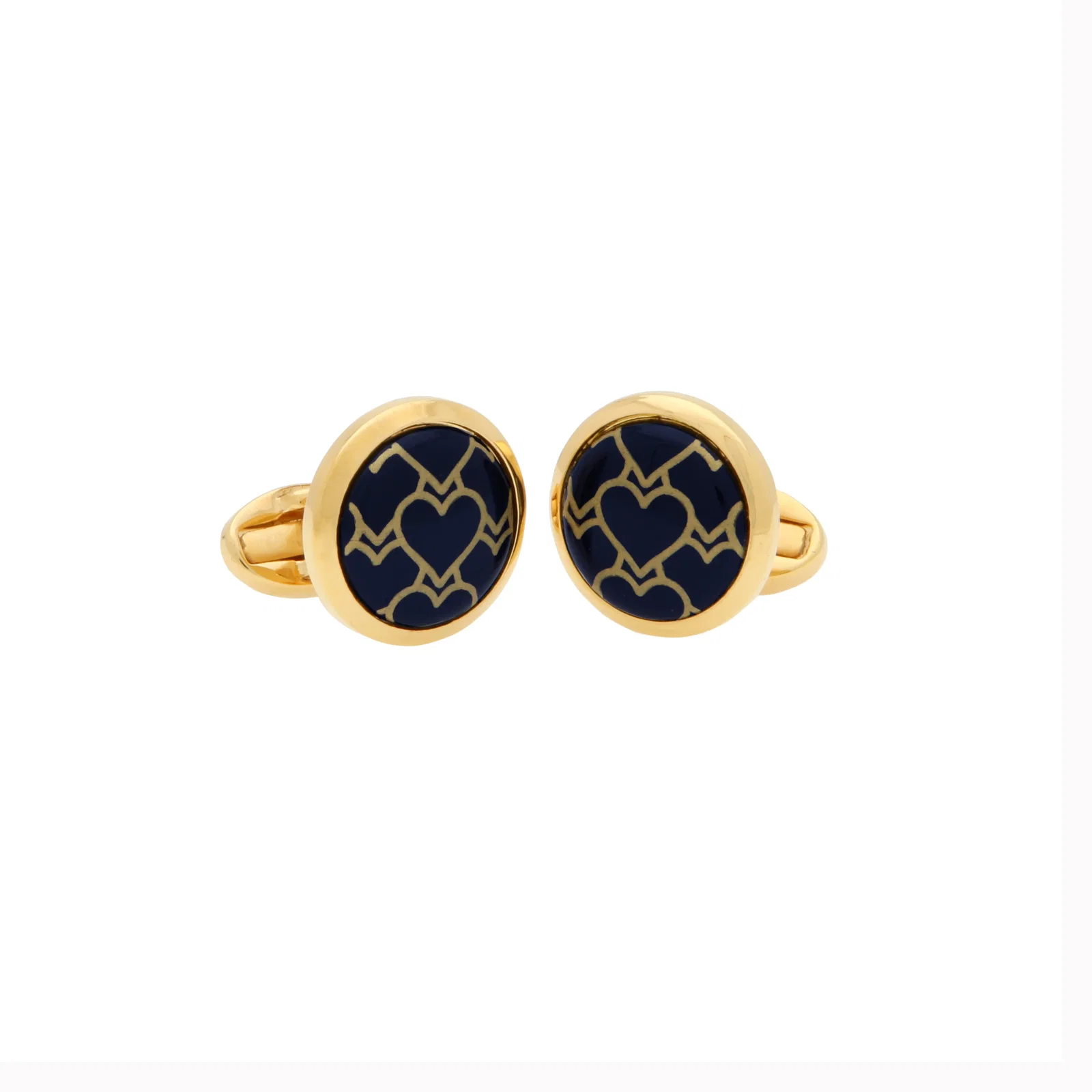 Image of Heart Trellis Cufflinks