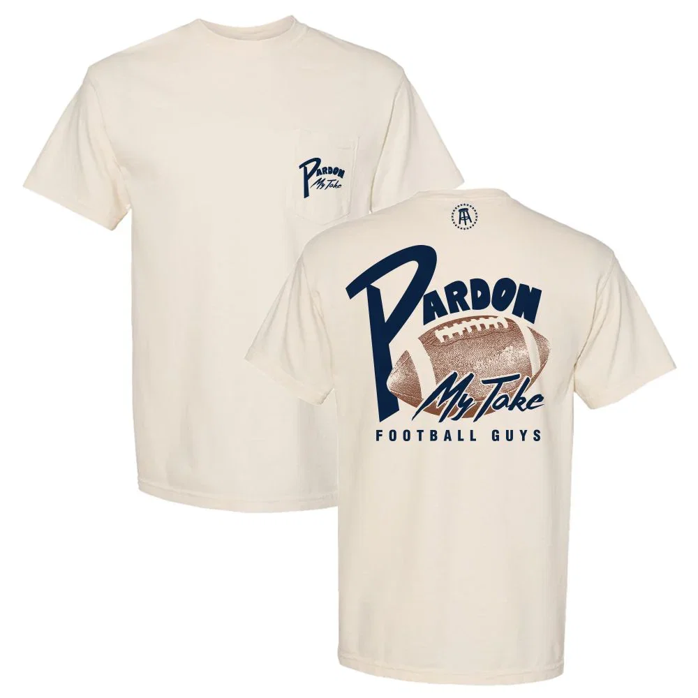 Image of Pardon My Take Football Pocket Tee