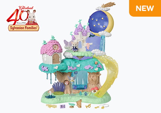 Sylvanian Families Woodland Wonder Fairy Castle Playset