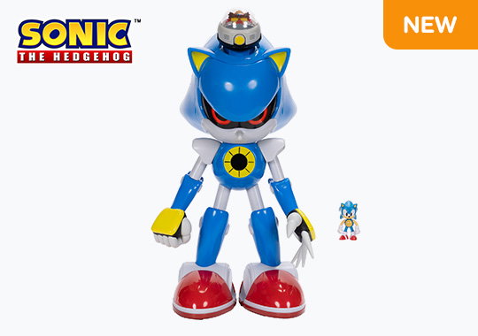 Sonic The Hedgehog Set Metal Sonic vs Sonic