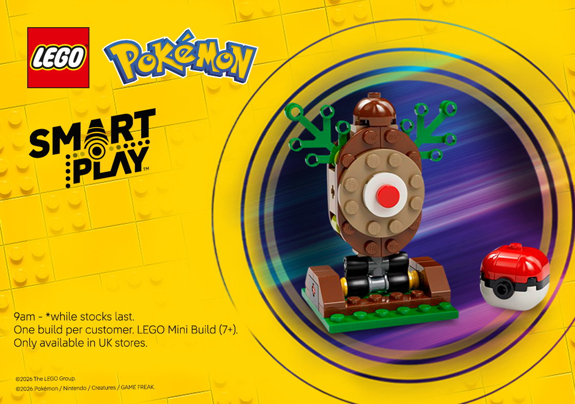 LEGO Pokemon Mini Build Make & Take in-store
