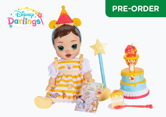 Disney Darlings Doll Birthday Surprise Winnie the Pooh