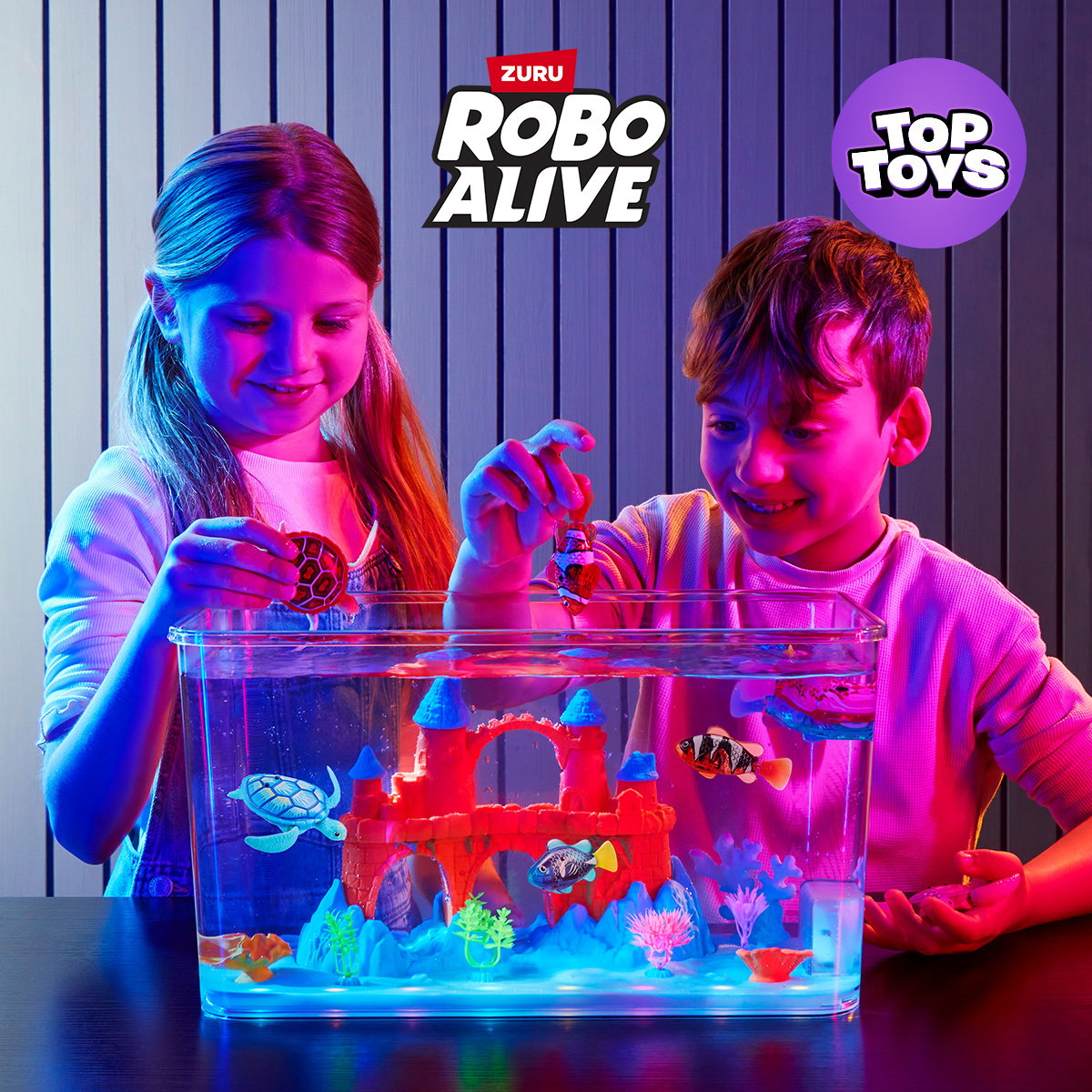 Robo Alive by ZURU Mega Aquarium Set