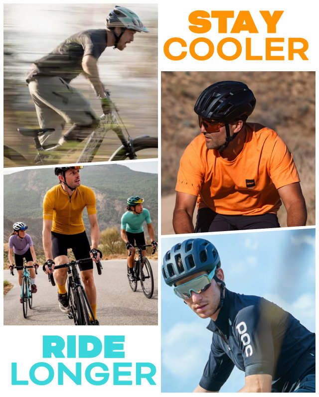 Stay Cooler, Ride Longer — Summer Apparel