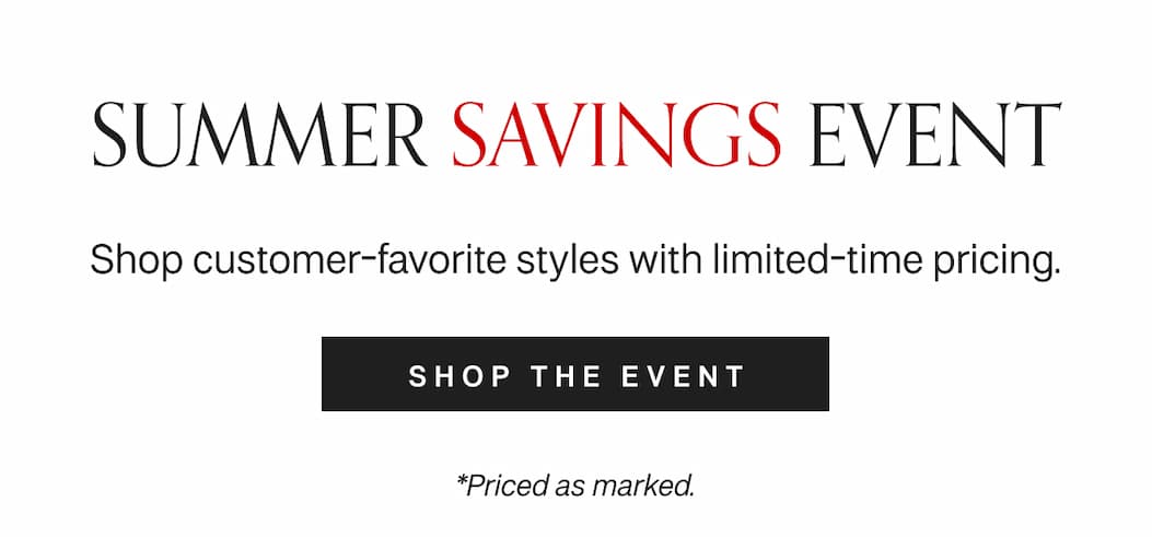 Summer Savings Sale