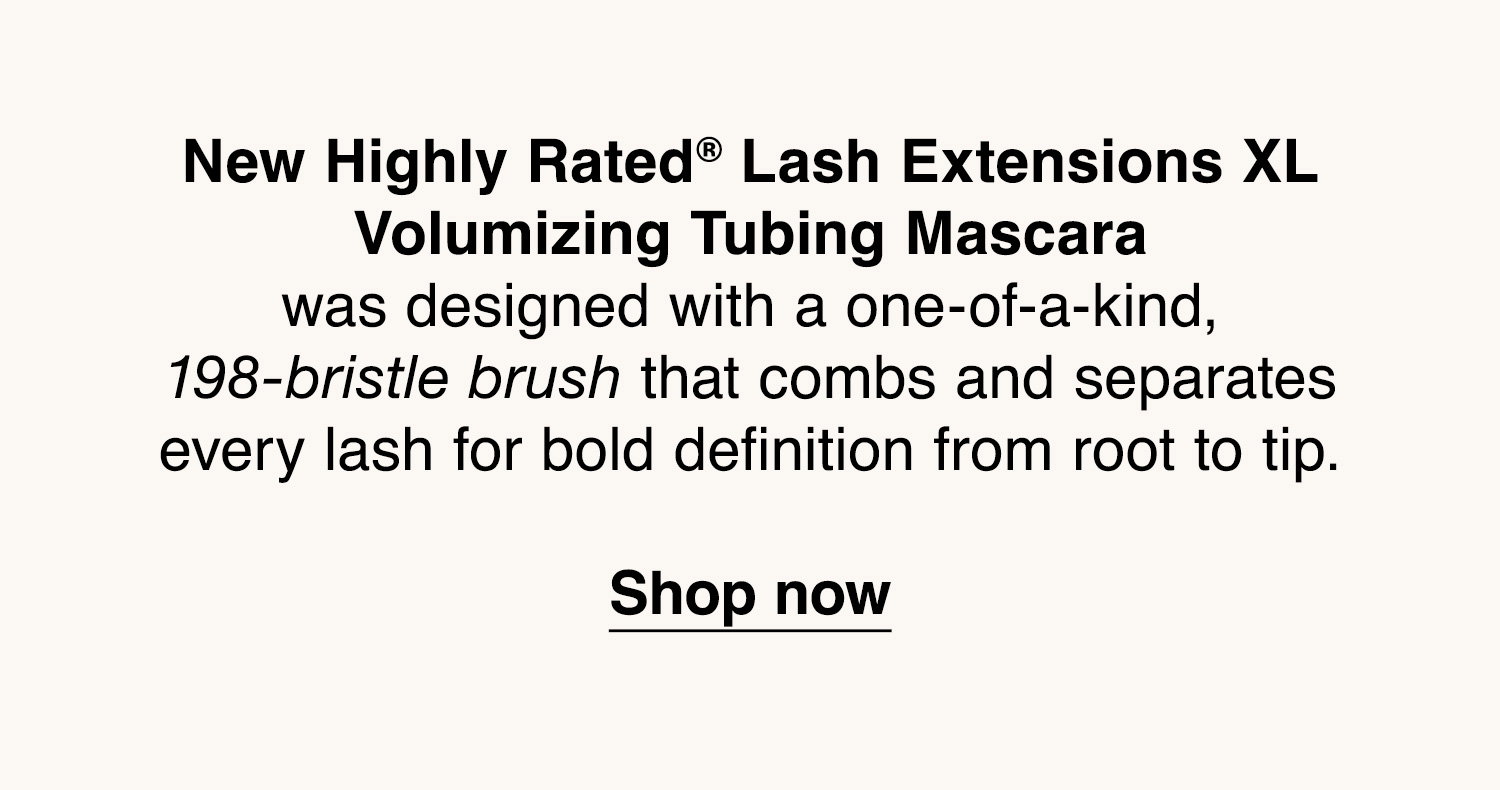 New Highly Rated Lash Extensions XL Volumizing Tubing Mascara 