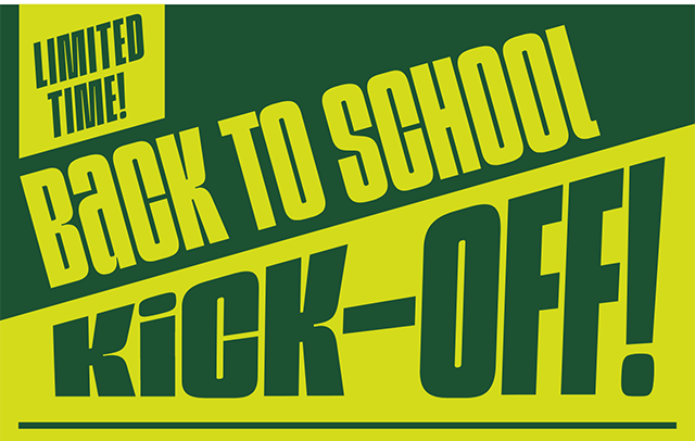 Limited time! Back to School Kick-Off! Up to 50% off sitewide. Use code BTSKICKOFF. Exclusions apply. Shop now.