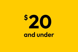 $20 and under