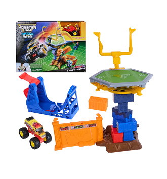 Monster Jam Smash & Bash Crash Course Playset