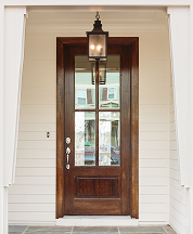 Glass Panel Exterior Doors 