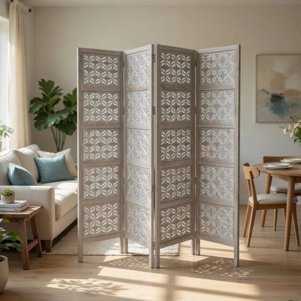 Taj 4 Panel Room Divider