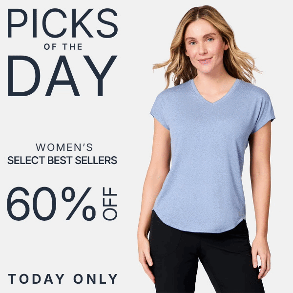 picks of the day - 60% off today only - shop now