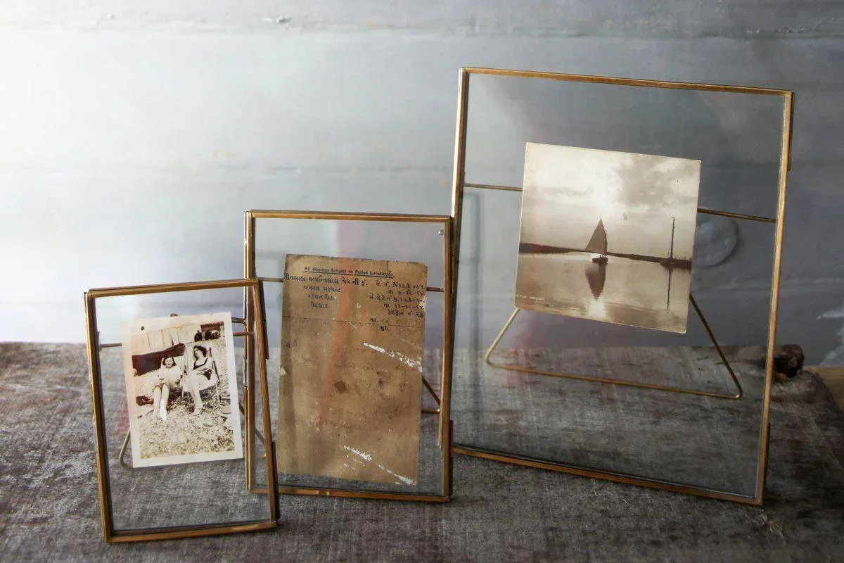 Image of Danta Antique Brass Frame