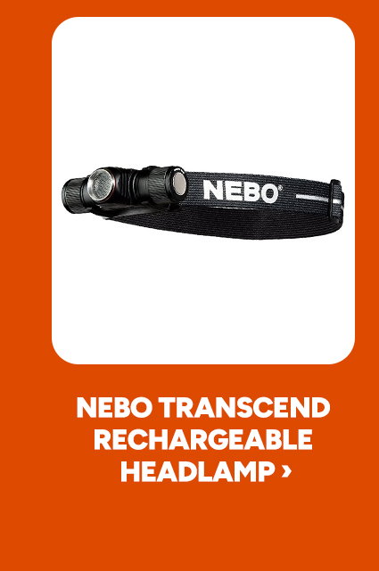 Nebo Transcend Rechargable Headlamp >