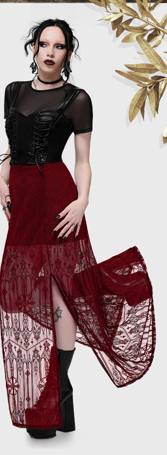 Trancept Maxi Dress