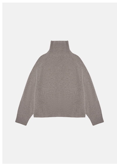 Jac + Jack Tairn Cashmere Sweater - Flannel Marle
